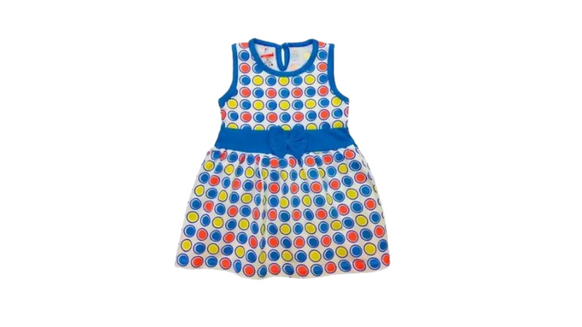 Buy R&D Baby Girl Cotton Frock Dress for New Born Baby Girl Casual  Multicolor Sleeveless Frocks (Blue, Brown and Green) (Pack of 3) (0-3  Months) at Amazon.in